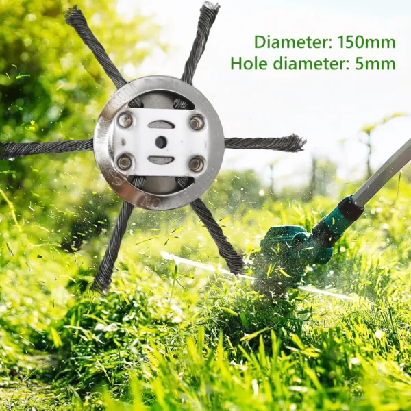 3/6 Lithium Lawn Mower Head, Grass Trimmer Head - Image 2