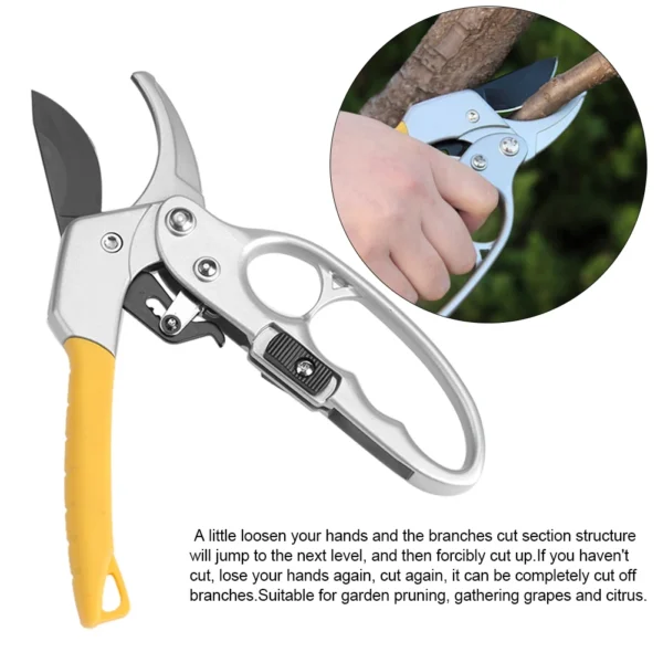 Carbon Steel Pruning Shears Cutter Gardening - Image 3