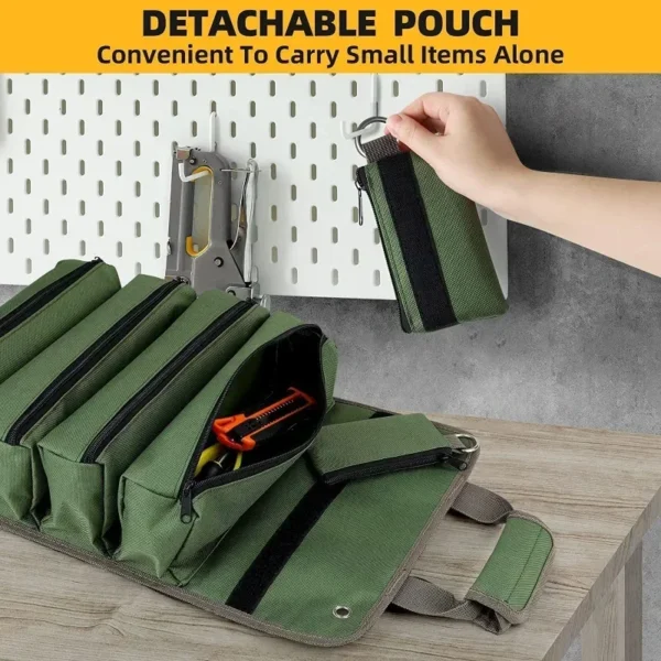 Multi-Purpose Tool Bag High Quality Professional Multi Pocket Hardware Tools - Image 4