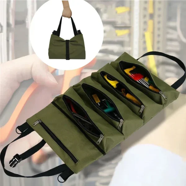 Multi-Purpose Tool Bag High Quality Professional Multi Pocket Hardware Tools - Image 6