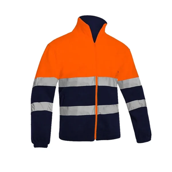 Men's Windproof Wool Coat Winter Warm Work Safety - Image 4