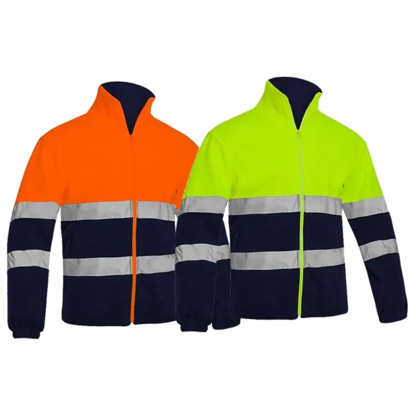 Men's Windproof Wool Coat Winter Warm Work Safety